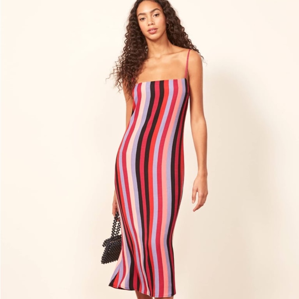 Reformation Rosaly Midi Dress
